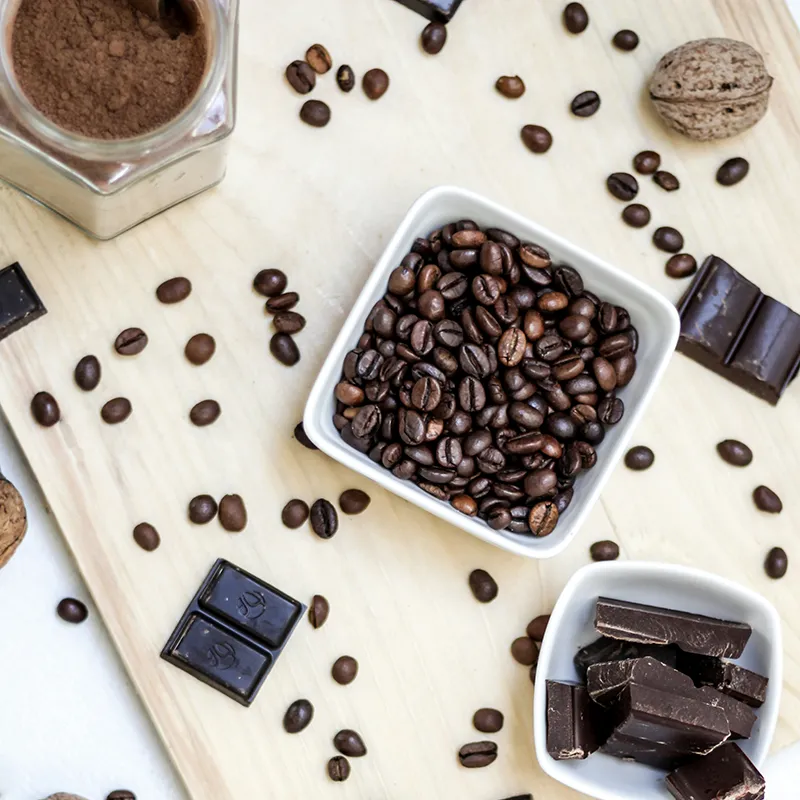 Coffee with chocolate